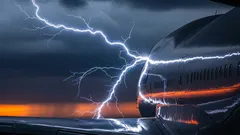 Čo sa stane, keď blesk zasiahne lietadlo počas letu – odborníci poskytli odpoveď