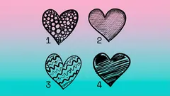 Aký je váš typ lásky podľa psychológie? Vyberte si srdce a odhaľte všetky tajomstvá